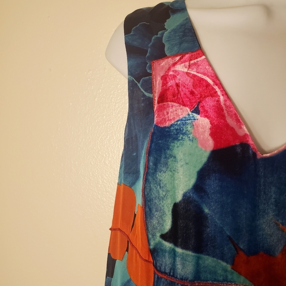 ANTHROPOLOGIE Leifsdottir Floral Dress Sz. 4 - Picture 6 of 7